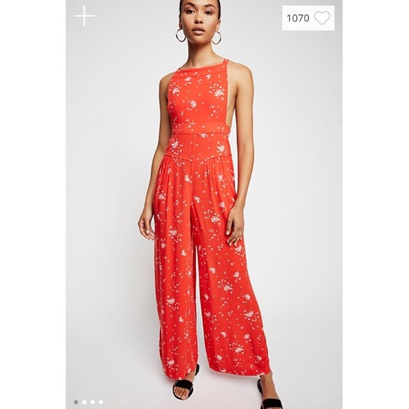 Free People Sweet In The Streets OnePiece Jumpsuit - Picture 2 of 5
